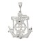 Sterling Silver Mariners Cross Pendant Charm Jewelry 55mm x 34mm